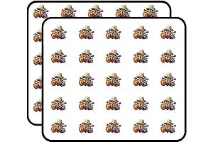 Cowboy Western Theme Sticker