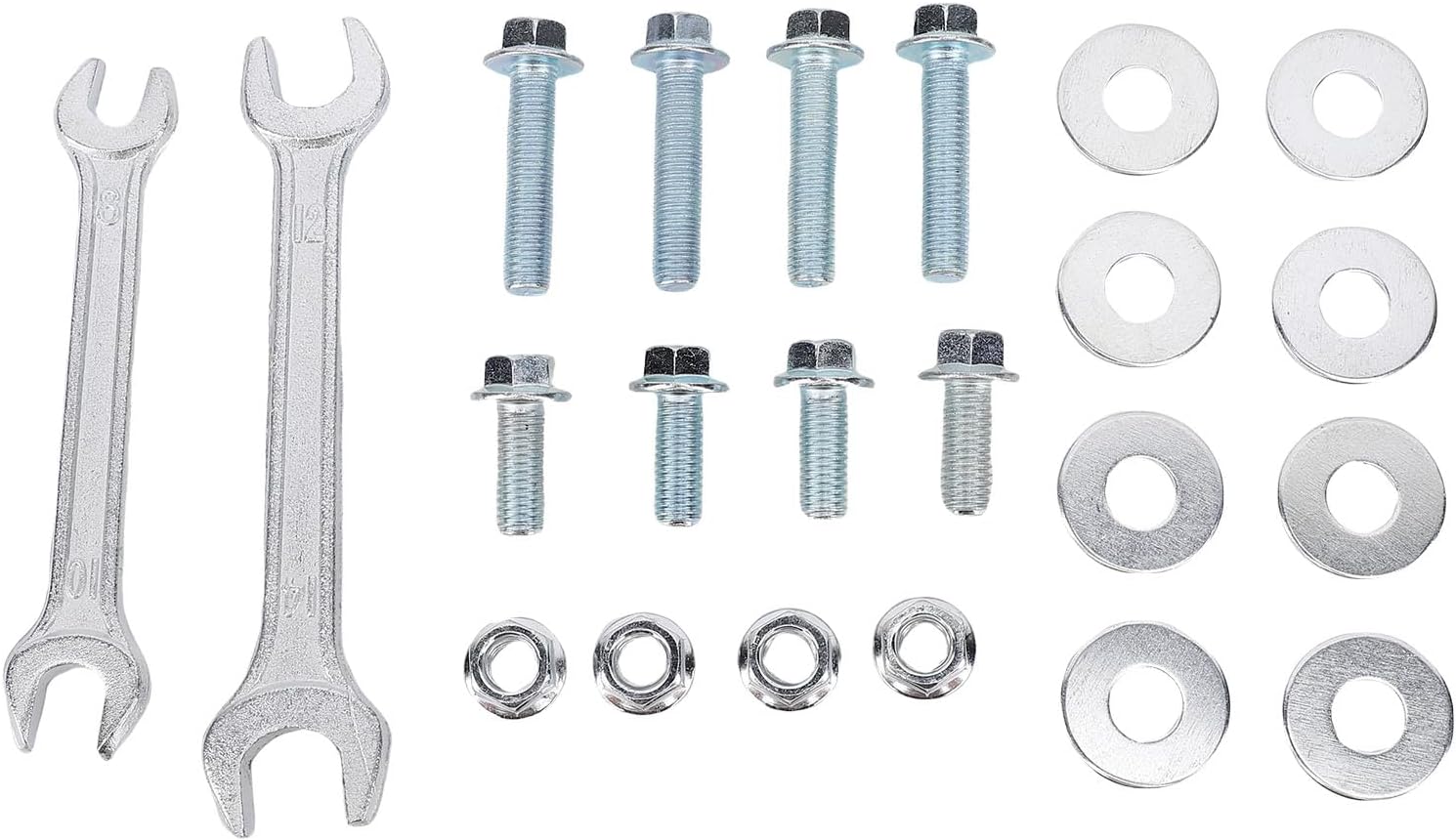 Torsion Converter Motor Riser Plate Mount Metal Engine Mount Plate Motor Riser Kit Engine Kit Replacement for 196ml 212ml Silver