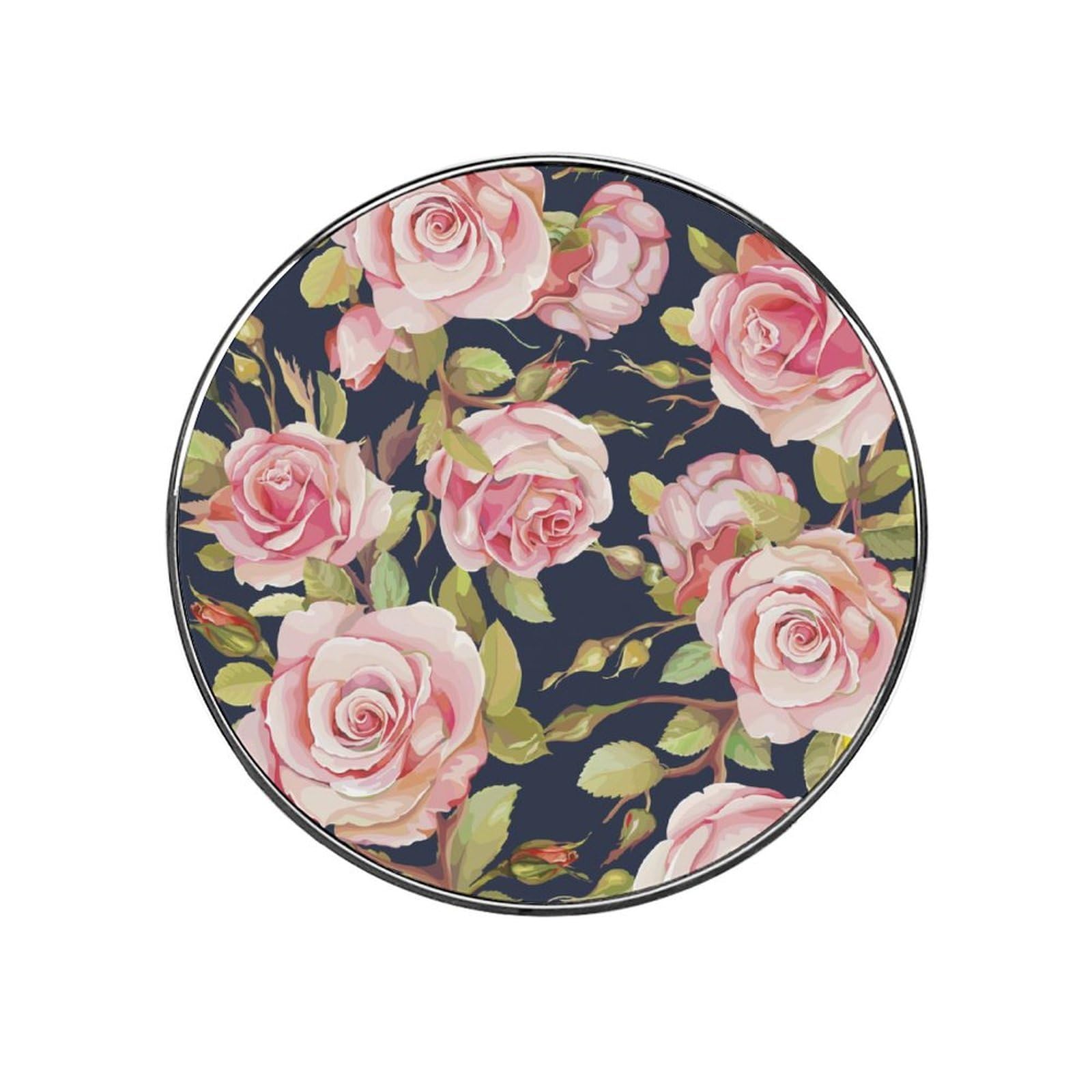 Pink Rose Magnets For Fridge Kitchen Decoration For Refrigerators Whiteboards