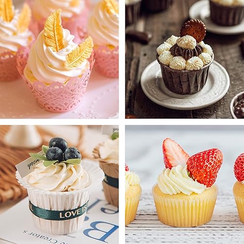 Miniatura 6 de Paquete de 3 moldes de silicona redondos grandes de 6 cavidades, molde de silicona antiadherente para hacer cilindros trapezoidales para dulces,