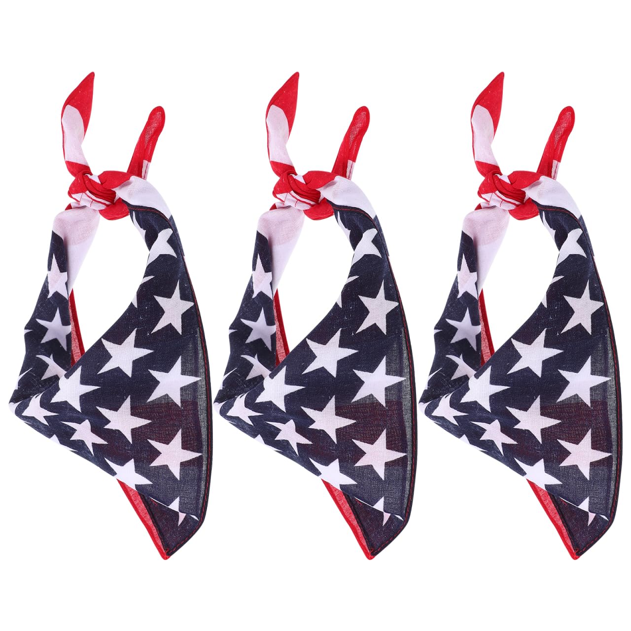 PRETYZOOM Copricapo Piccolo Foulard Bandana Con Bandiera Nazionale 21.6 Pollici Scialle Unisex Per Uso Medico E Attività Outdoor Hip Hop Moda