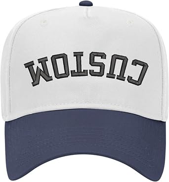Custom Snapback Hat for Men Women Personalized Embroidery Baseball Cap Your Own Text Personalized Unisex Gift Hat