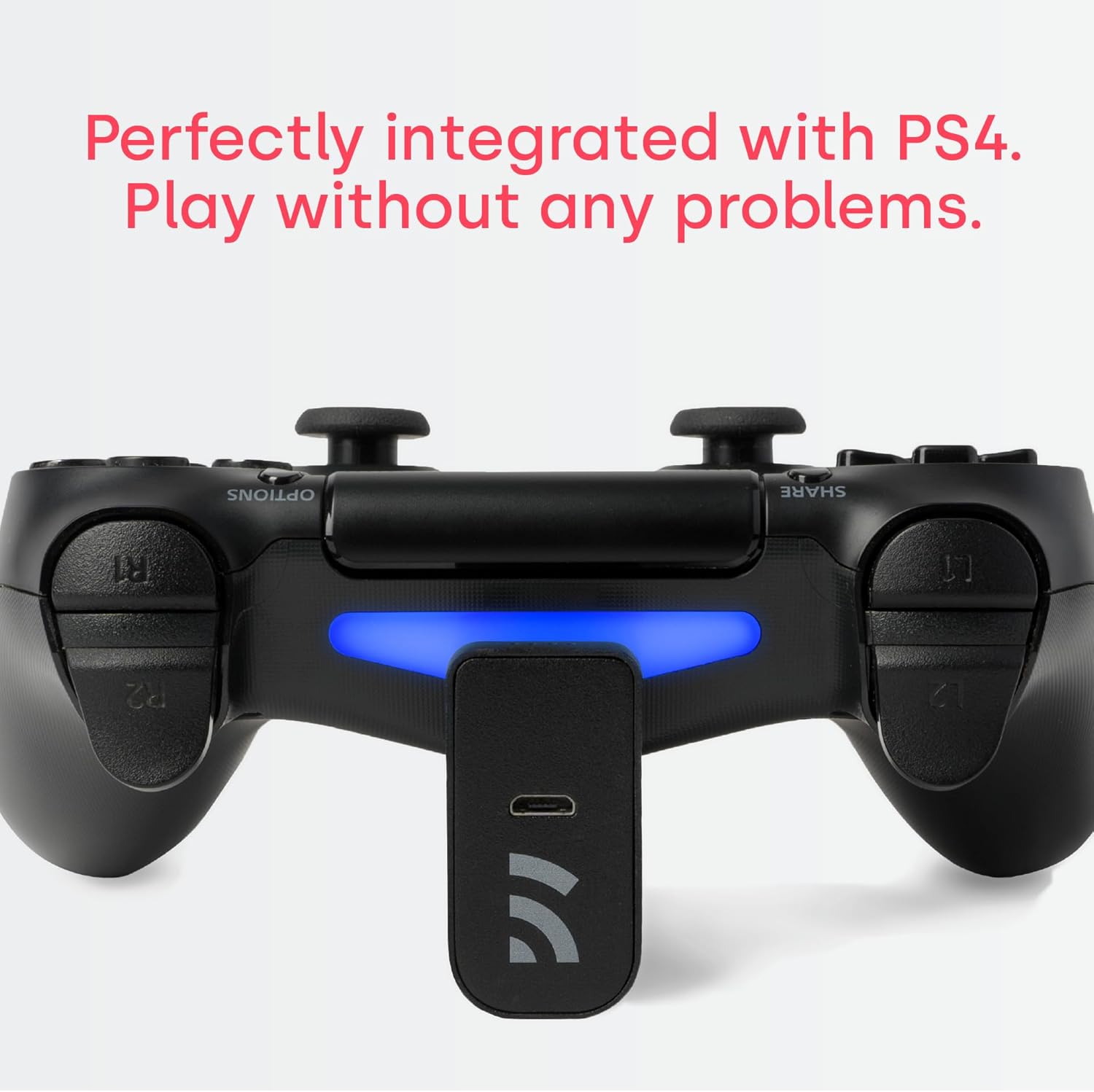 Remotto4 - Wireless Charger for PlayStation 4 Controller, Portable Battery for DualShock 4, Play While Charging, +12 Hours of Battery Life, PS4 Accessory - Image 5