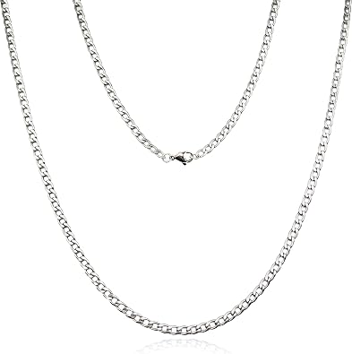 Dczosily Cuban Necklace for Men Women Stainless Steel Jewelry Gifts for Birthday Anniversary Christmas Gift