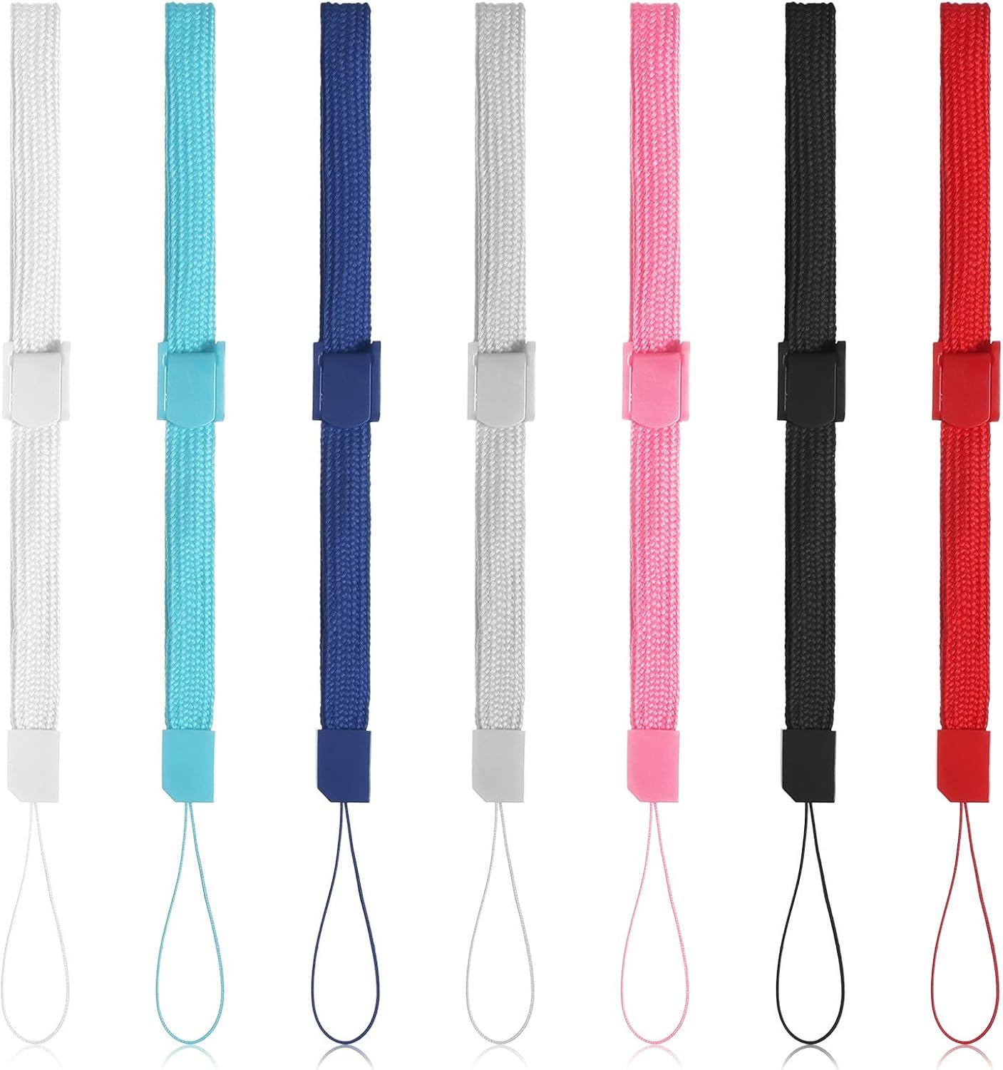 ZEYIYER 7Pcs Hand Wrist Strap Compatible with Wii Controller Wristband