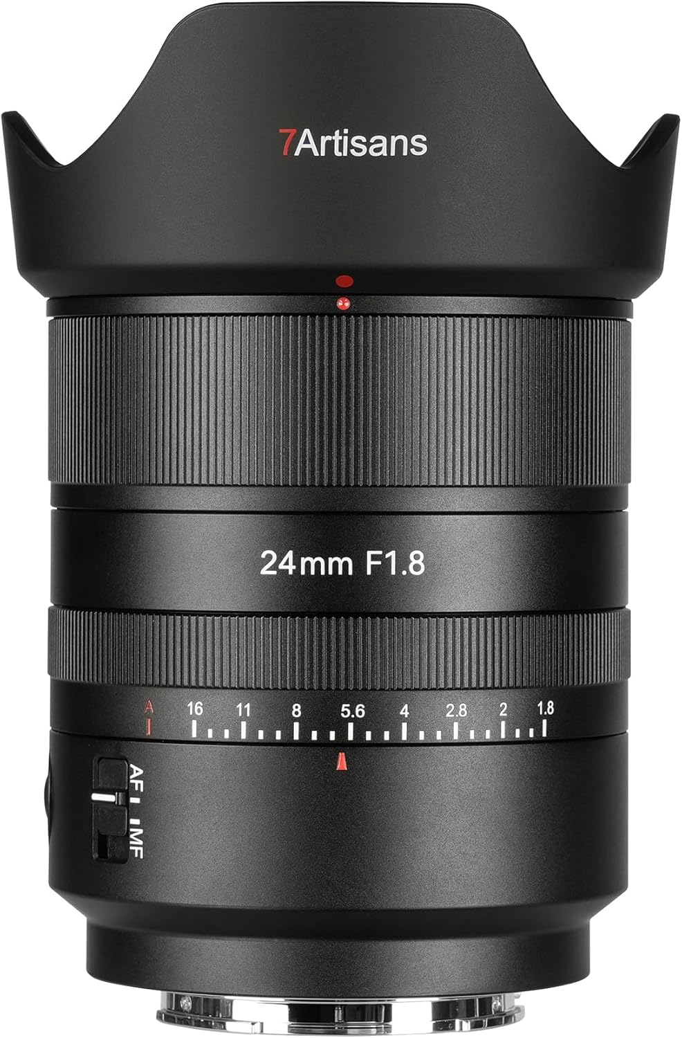 7artisans AF 24mm F1.8 E Full Frame Lens, Wide Angle, STM Auto Focus Prime Lens with Face/Eye Detection for Sony E-Mount, for Portraiture, Street & Landscape Photography