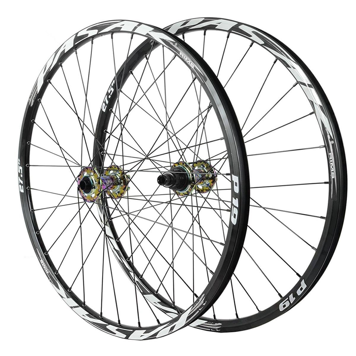 26" 27.5" 29" Set Di Ruote For Mountain Bike 15*100/12*142mm Perno Passante | Adatto A Pneumatici 1,25"-2,25", Freno A Disco, Cerchio In Lega Di Alluminio, XD, Per Cassette A 11-12 Velocità