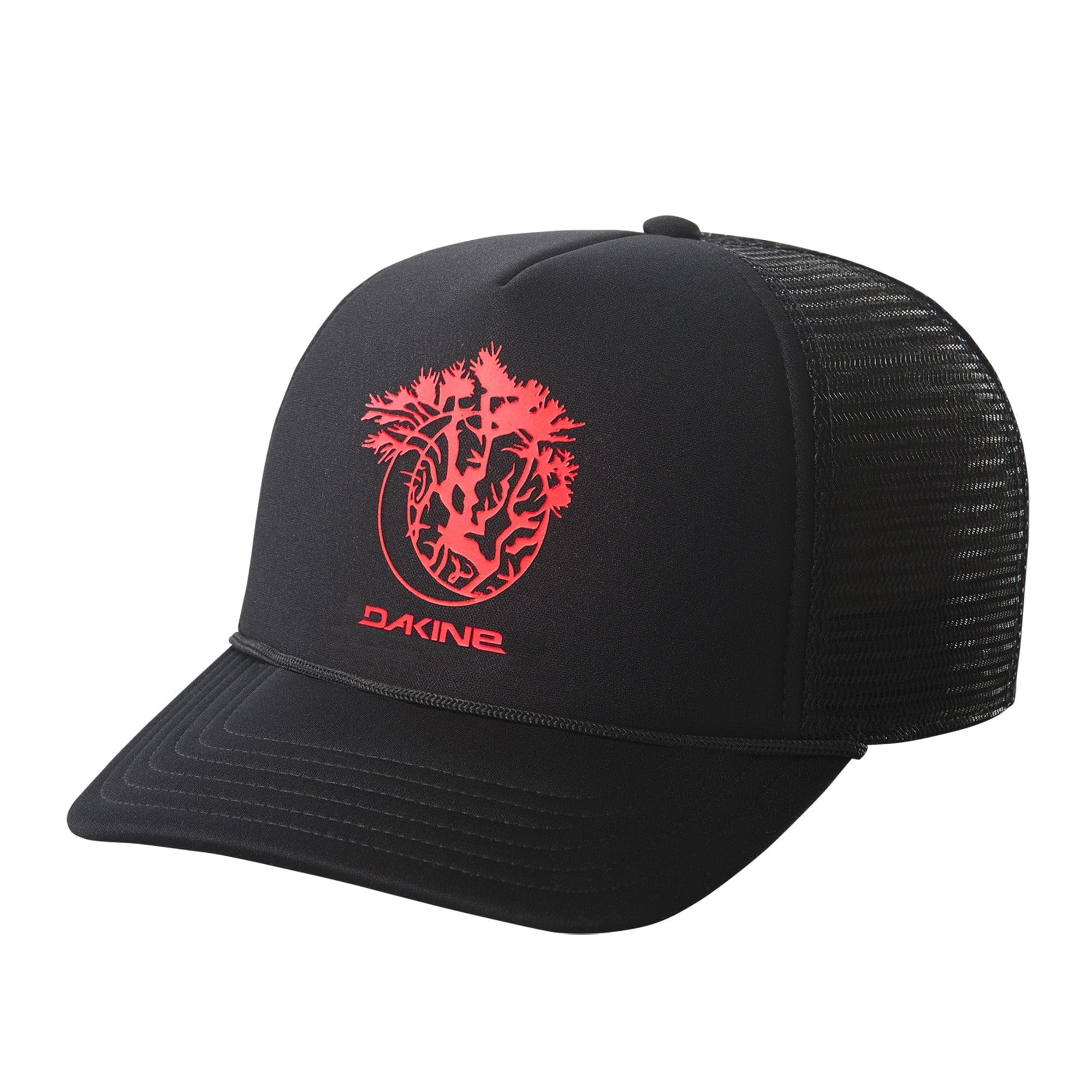 Dakine Men's Darkside Trucker Cap, Black/RED, One Size