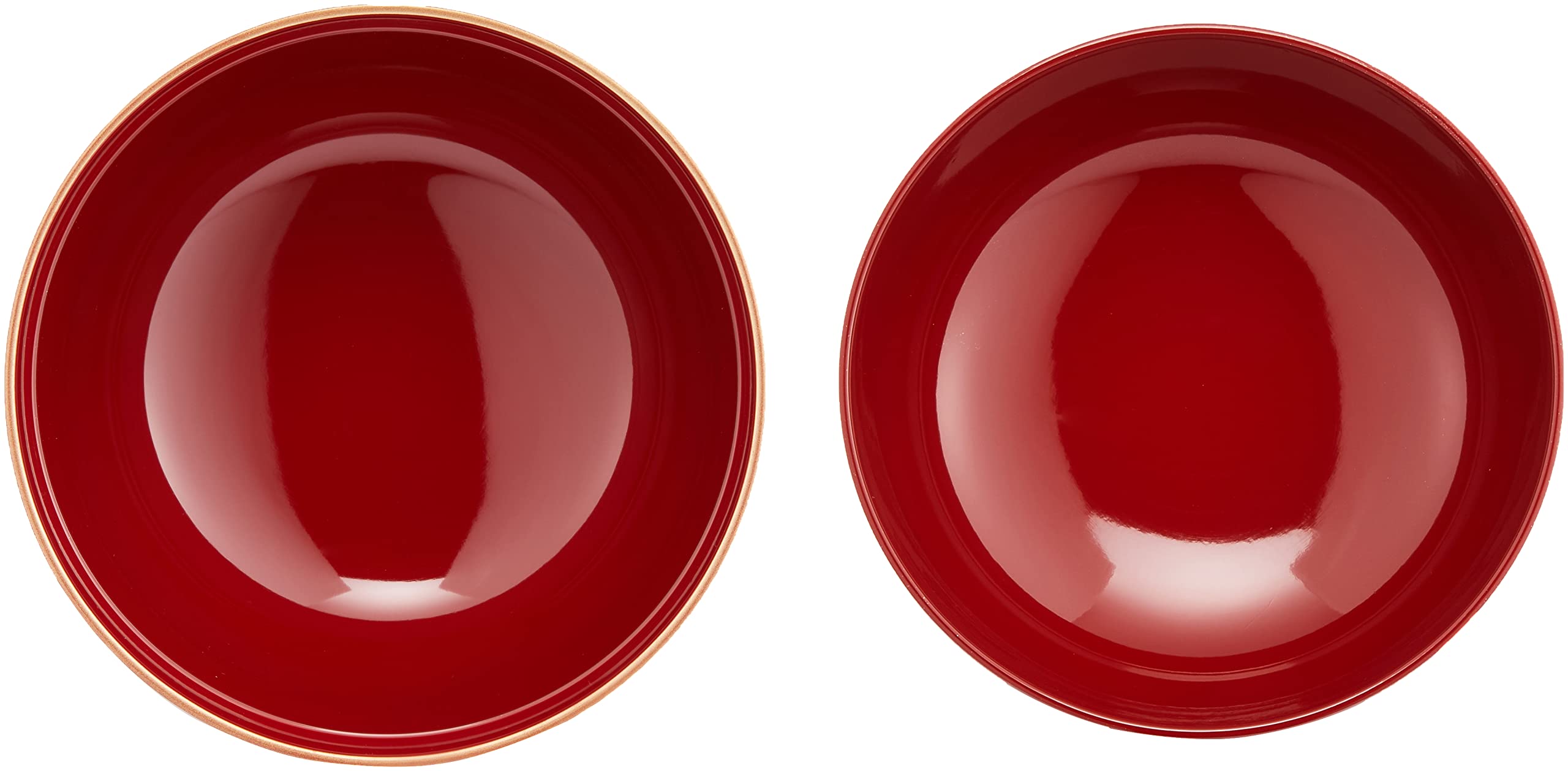 3T-405 Maeju Lacquerware, Daimyo Zoni Bowl, Flying Akabuchi Gold