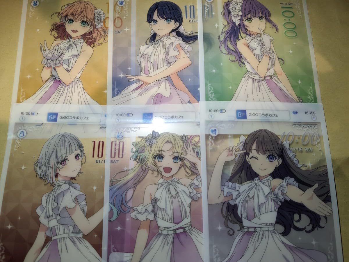 Amazon.co.jp: セガ gigo コラボカフェ 蓮ノ空女学院 限定 物販特典 