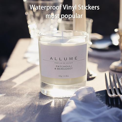 Miniatura 9 de Calcomanías personalizadas para logotipo de empresa, vinilo impermeable, papel kraft, papel de arte, 30-300 unidades, 1.5-10 pulgadas, carga tu