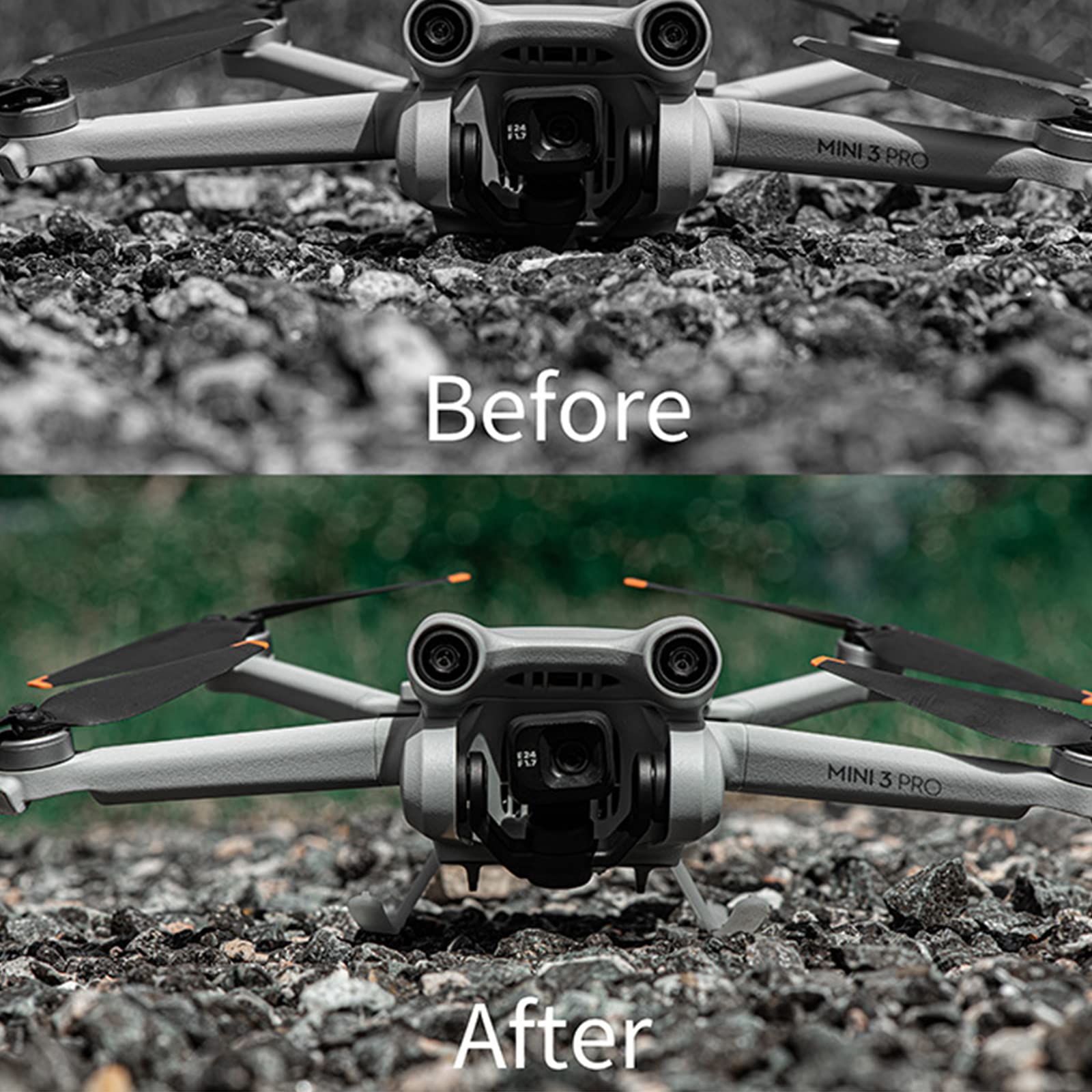 SHEAWA Quick Release Foldable Drone Heightened Landing Gear Extended Leg Protector Stand for DJI Mini 3 Pro Drone Accessories - Image 4