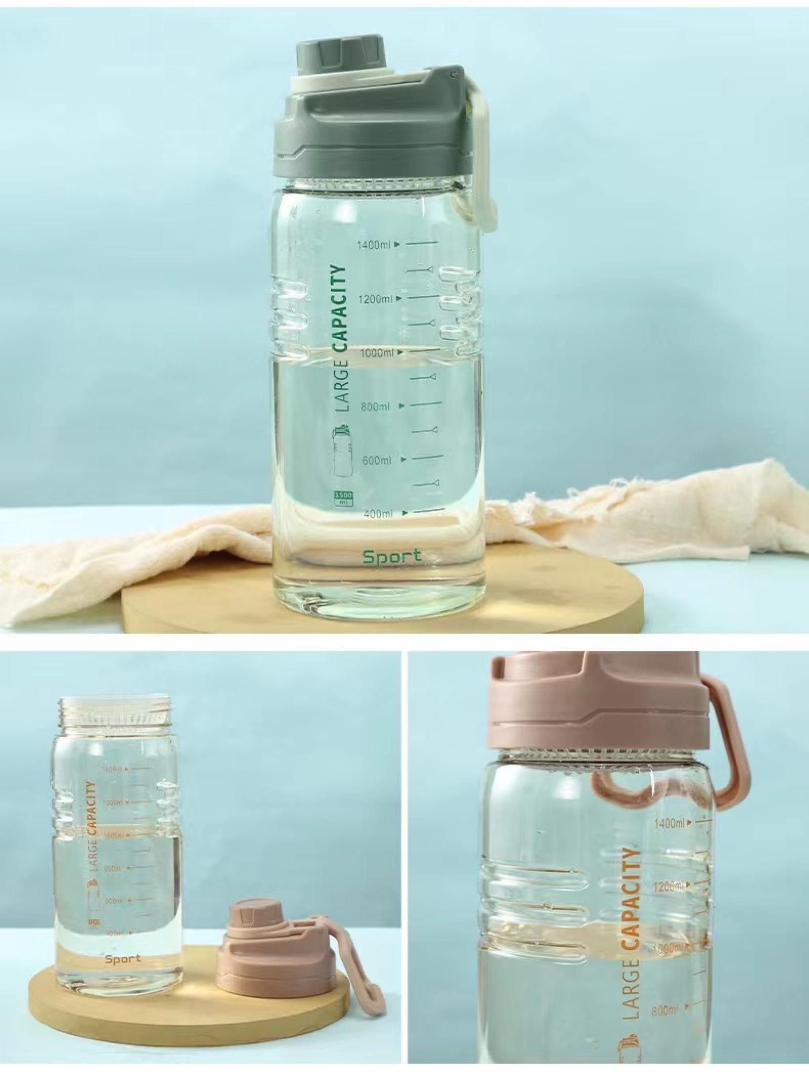 Amazon｜ボトル 水筒 1.5リットル 2.2リットル 大容量 直飲み BPA