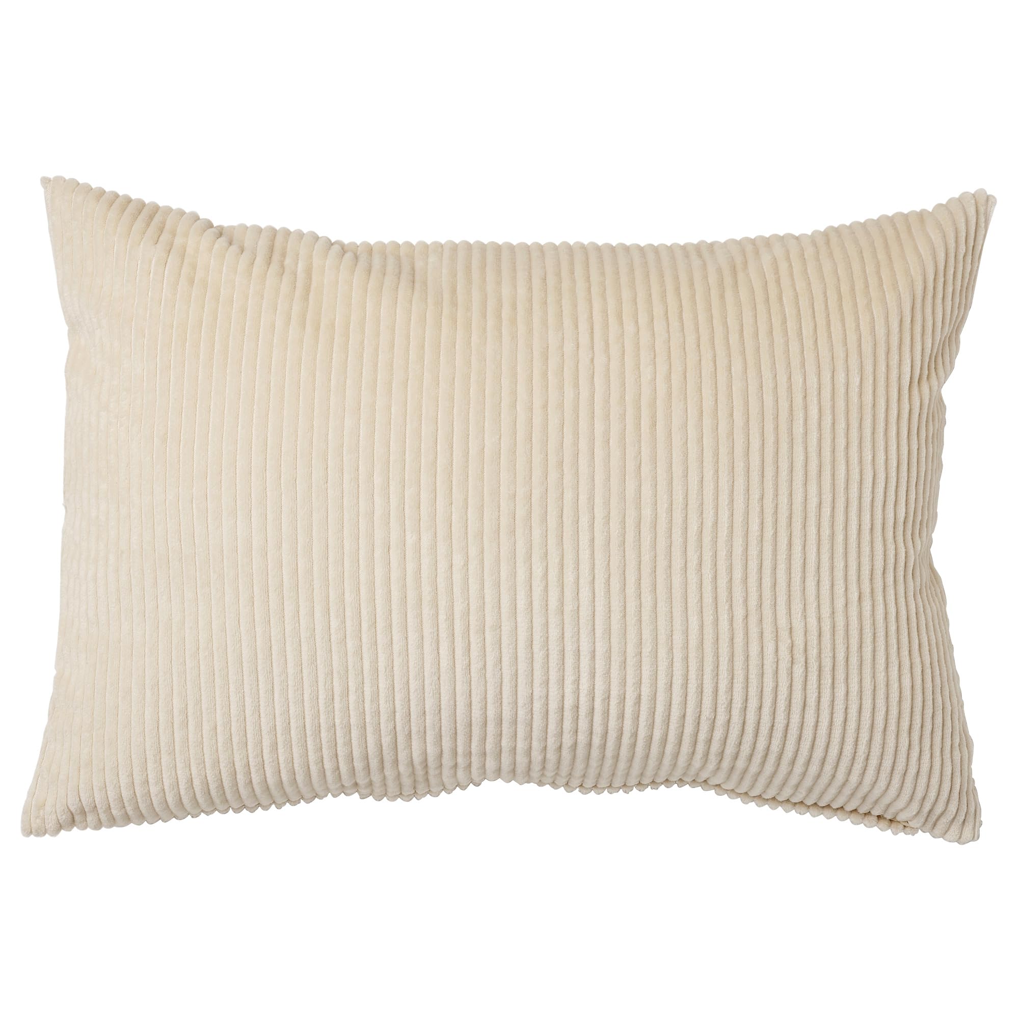 Housse de coussin ÅSVEIG beige clair 40 x 58 cm pour canapé de salon