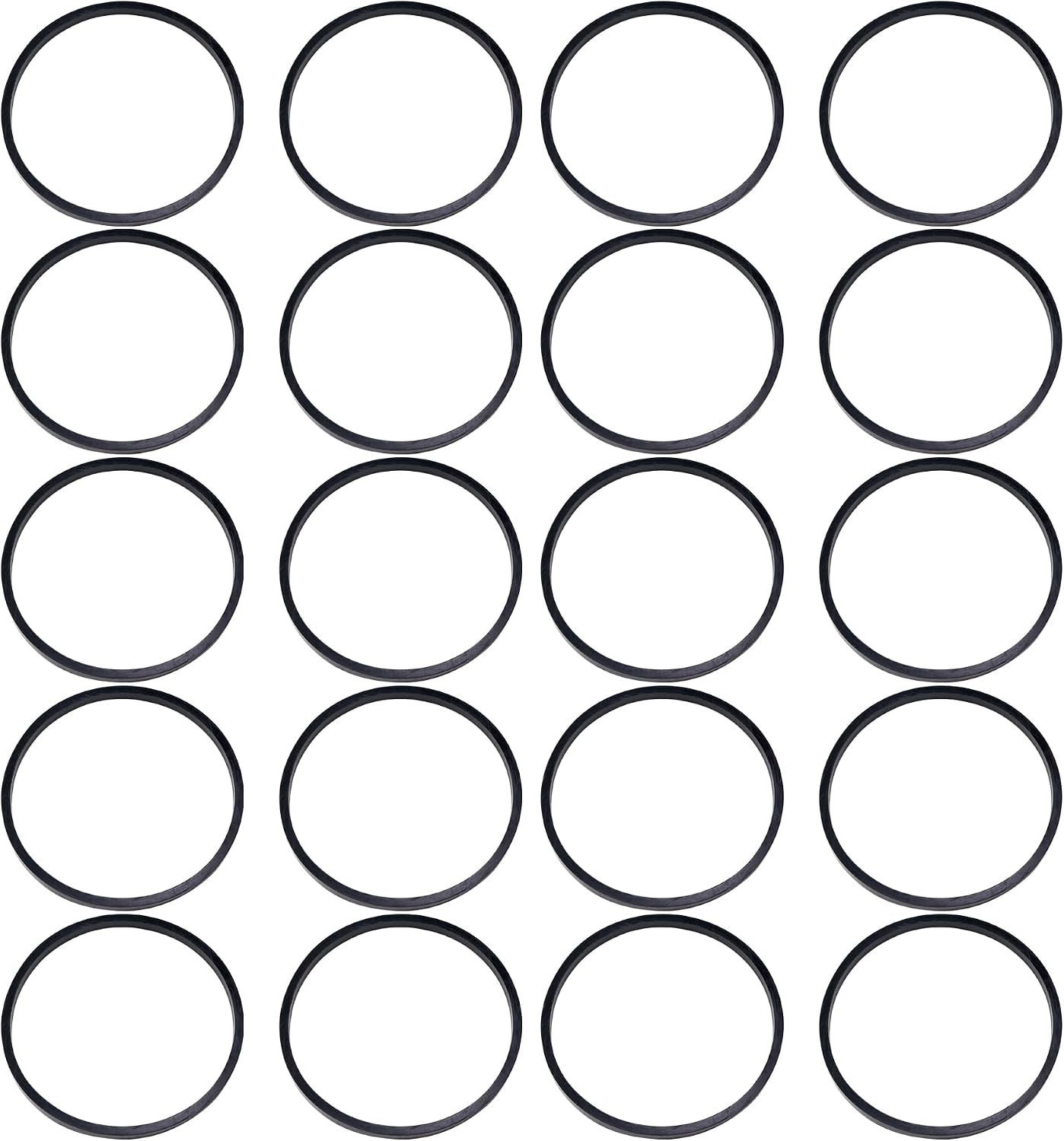 HiSport Carburetor Float Bowl Gasket - Replaces 631028 631028A 20 Pieces