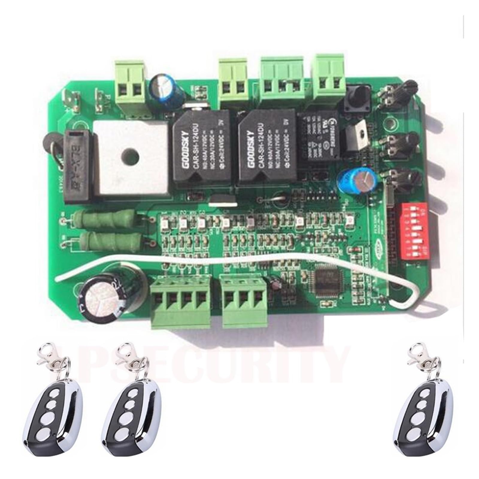 Elektrischer TüRöFfner, Toröffner-Steuereinheit-Motherboard-Motor-Controller-Platinenkarte For Schiebetor-Motoröffner(5 remote controls)