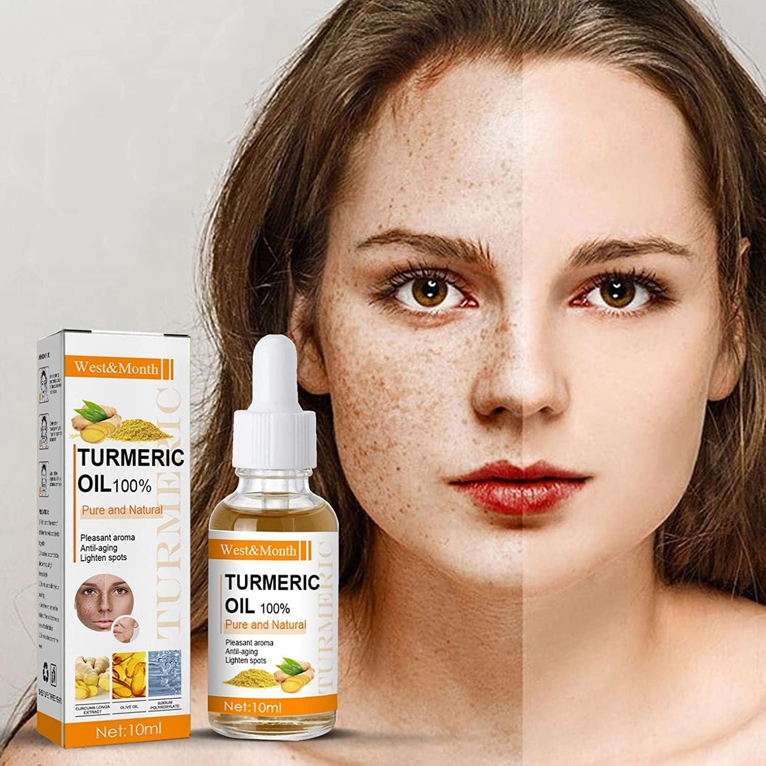Turmeric Dark Spot Corrector Serum, Turmeric Serum Face Serum Anti Aging, Turmeric Dark Spot