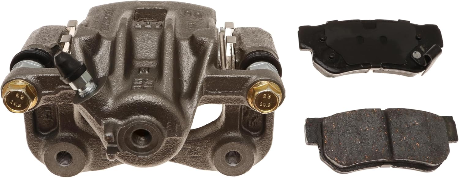 ACDelco Gold 18R12329 (19306685) Rear Passenger Side Disc Brake Caliper Assembly with Ceramic Pads (Loaded Non-Coated)