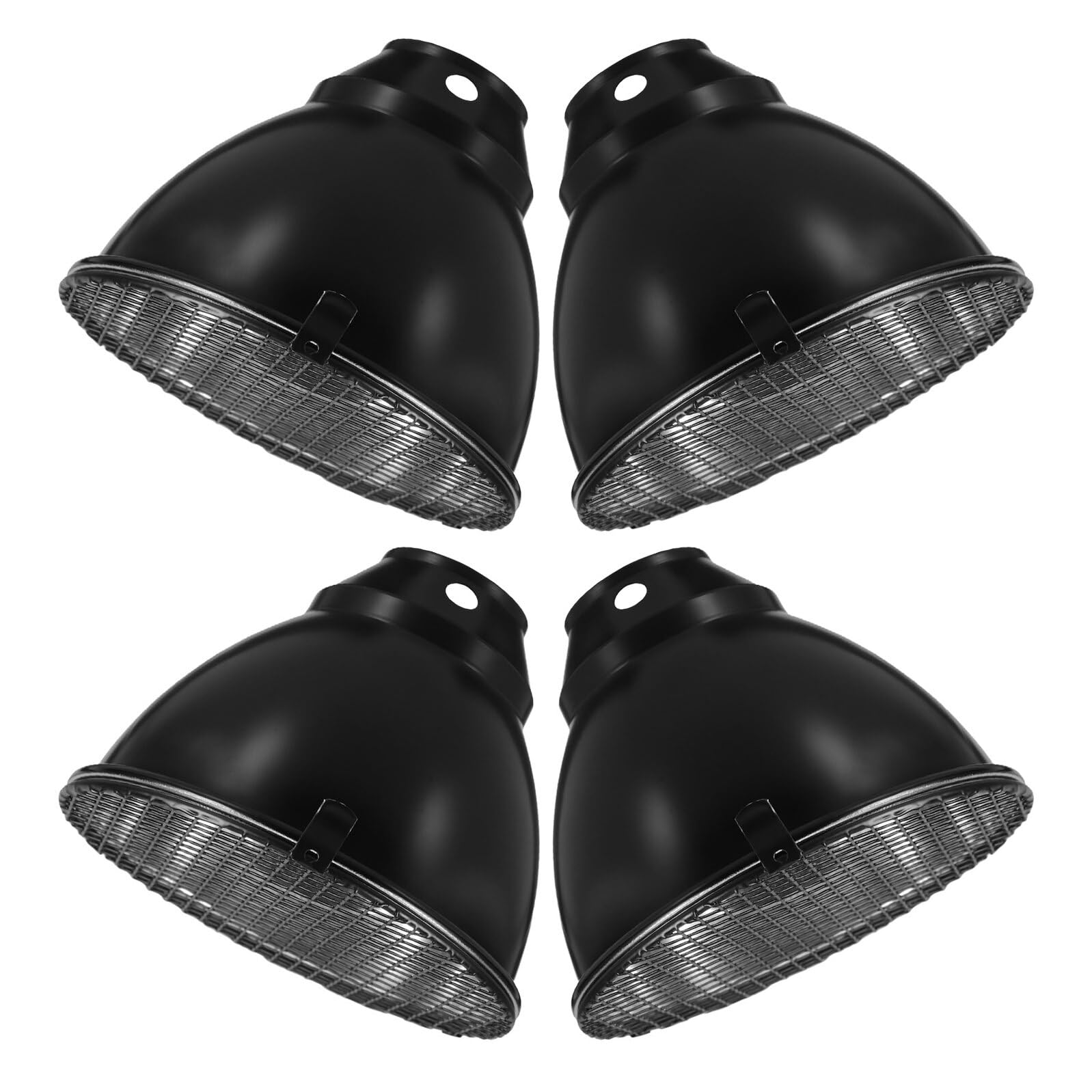 2Er Set Reptilien Wärmelampenschutz Schlangen Wärmelampenschutz Aluminium Reptilienkuppel Lampenschirm Eidechsen Wärmelampenabdeckung Eidechsen