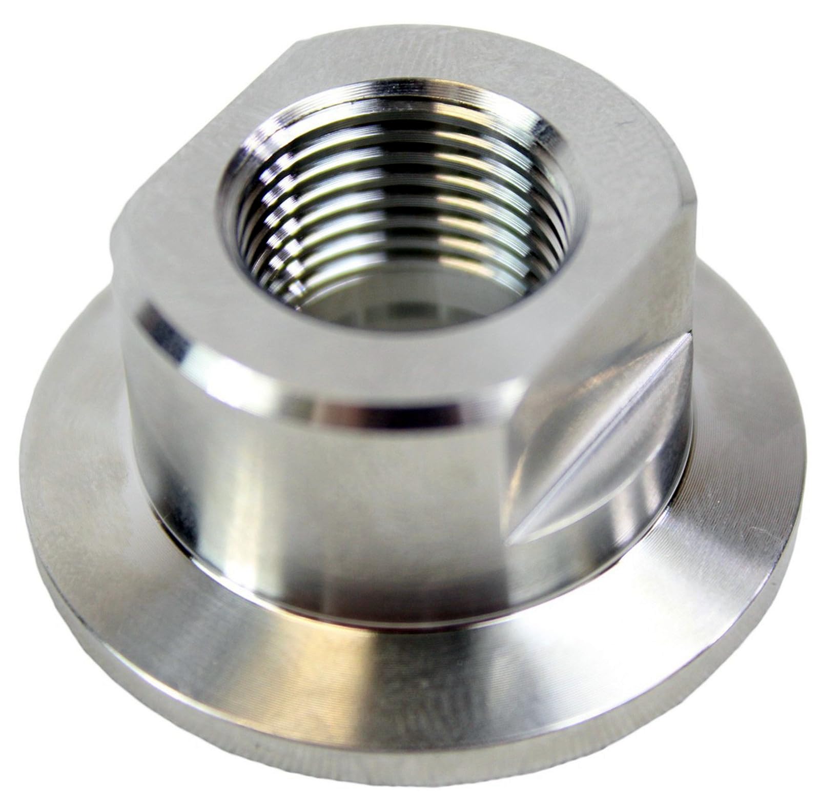 Adaptador de brida hembra NPT a KF-25 de acero inoxidable, conector de tubo de rosca hembra NPT de 1 "para sistemas de vacío, 1 ud.(NW40 to 1/4inch)