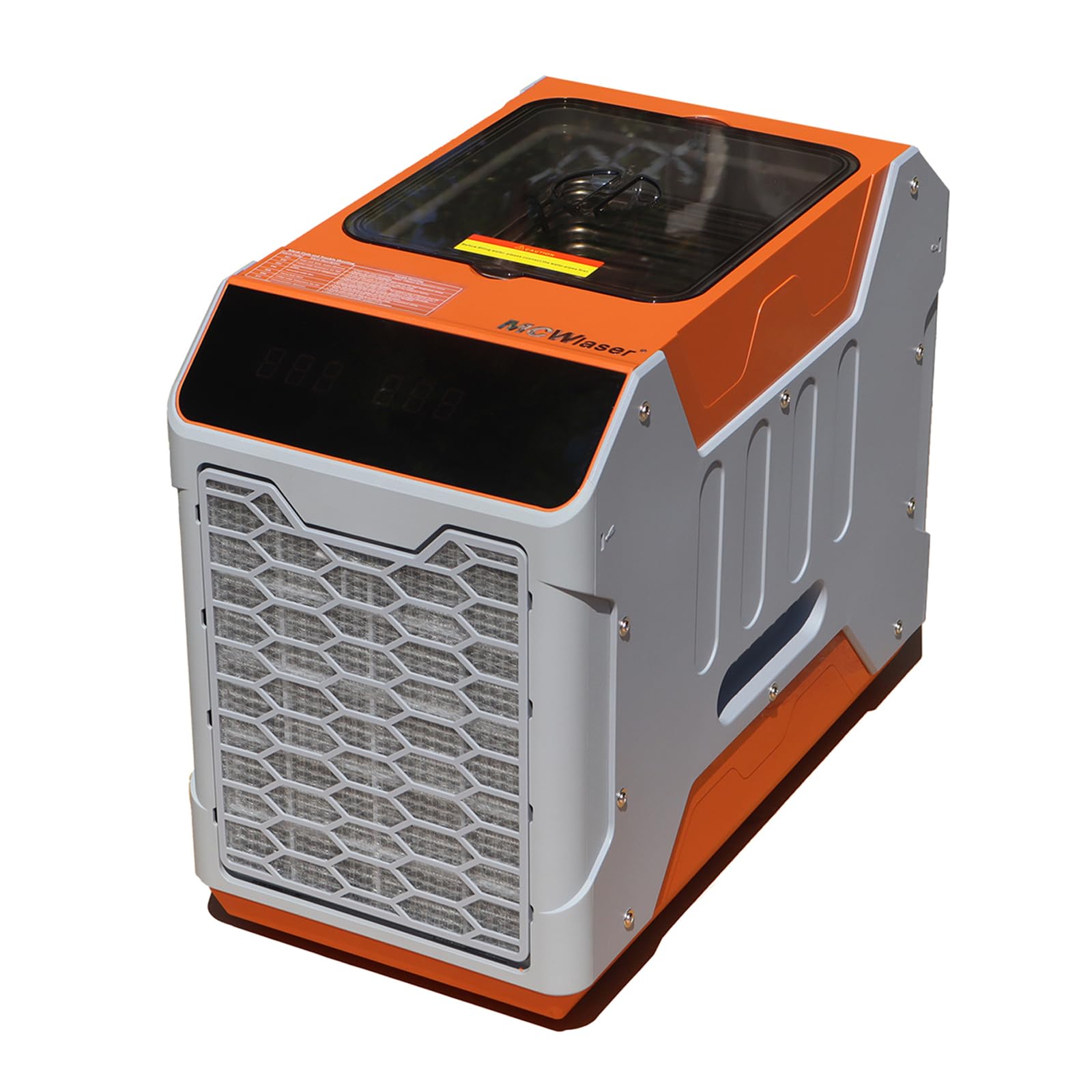 MCWlaser 7L Industrial Water Chiller 220V CW-1502 Water Cooling System for 100W 120W 130W 150W CO2 Laser Engraving & Cutting Machines, Cools 5118 BTU/Hour