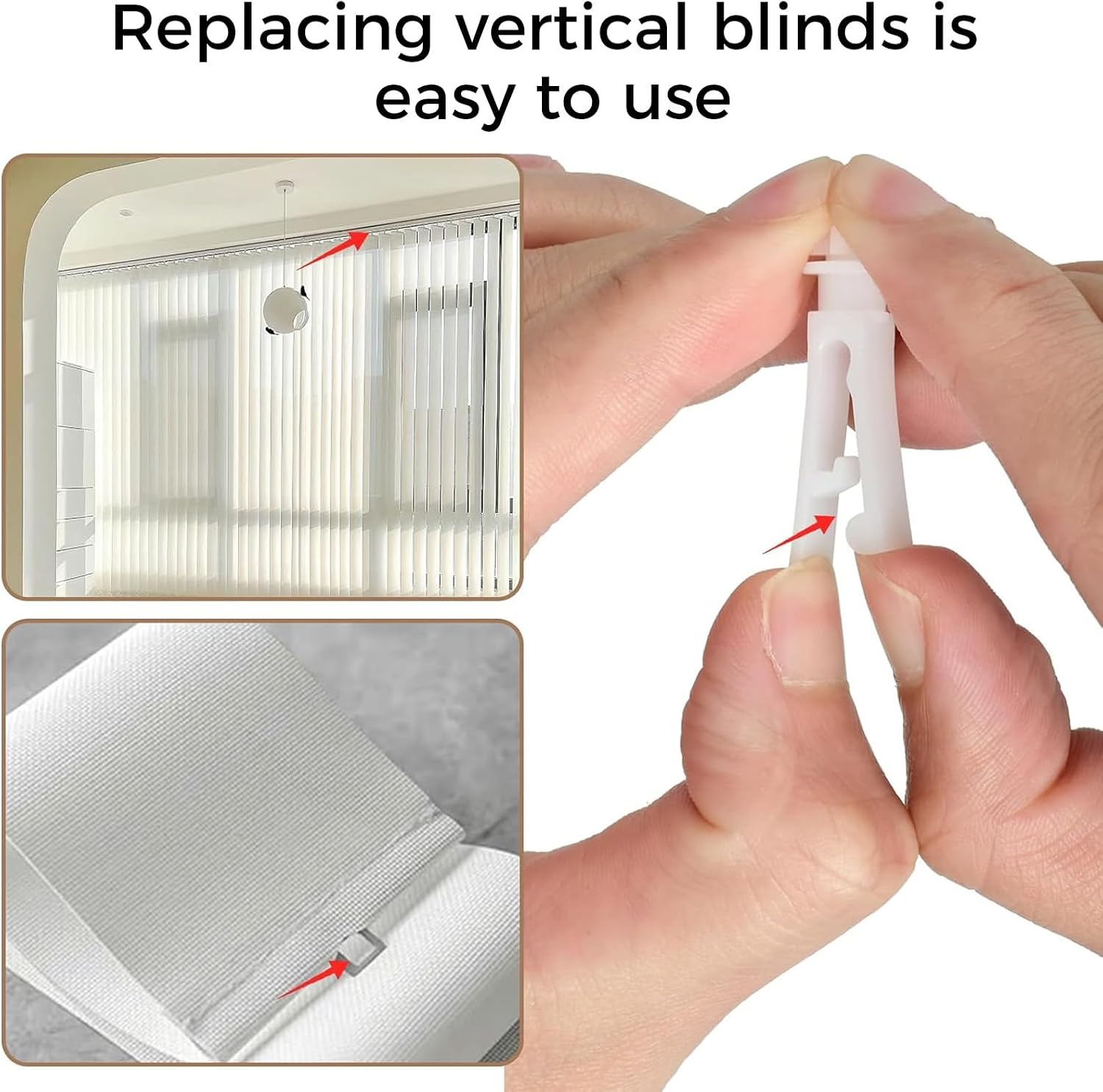 15pcs Plastic Vertical Pulley Replacement Parts, Curtain Repair kit, Louver Gear kit, Home Decoration Sunshade Blinds, Louver Panels, Used for headrails, Bracket rods, Vertical Blinds