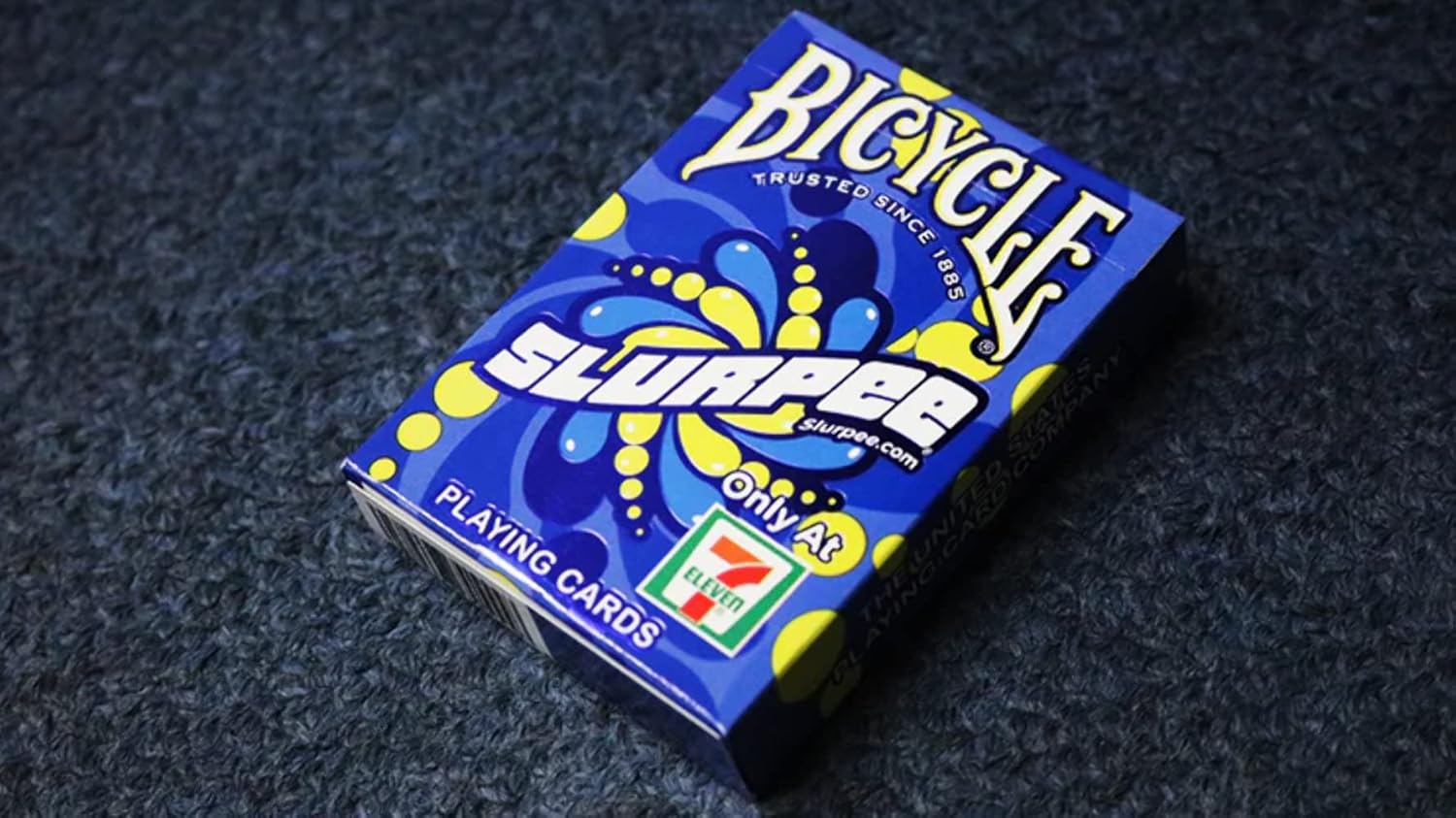 Bicycle 7 🍃 Eleven Slurpee 2020 【チェリー材】 (ブルー) トランプ