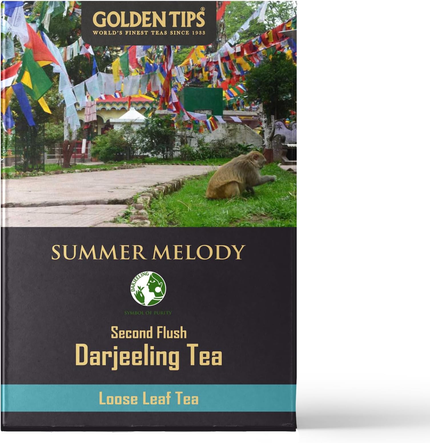 Golden Tips Summer Melody Second Flush Darjeeling Black Tea (8.81oz - 250 gm - 125 Cups)
