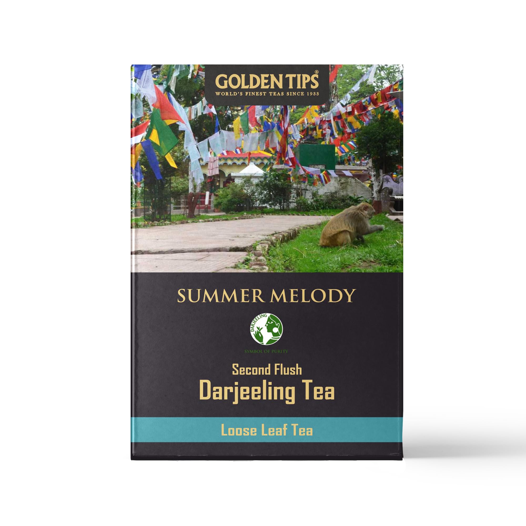 Golden Tips Summer Melody Second Flush Darjeeling Black Tea (8.81oz - 250 gm - 125 Cups)