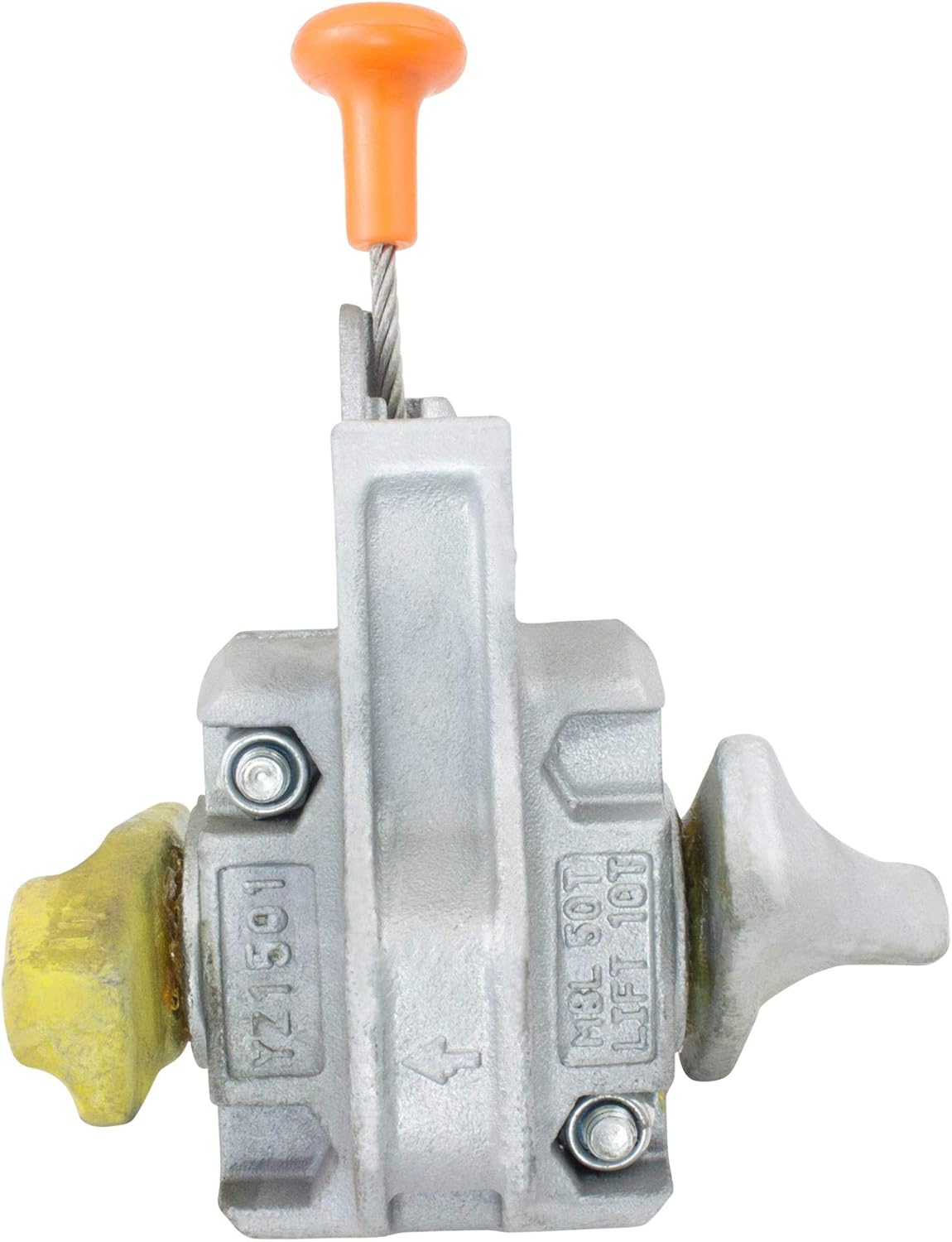 Mytee Products 2 Pack Semi-Automatic Shipping Container Twist Lock - Hot-Dip Galvanized Steel, ISO 1161 Secure Container Lock with High Load Strength for Attachment