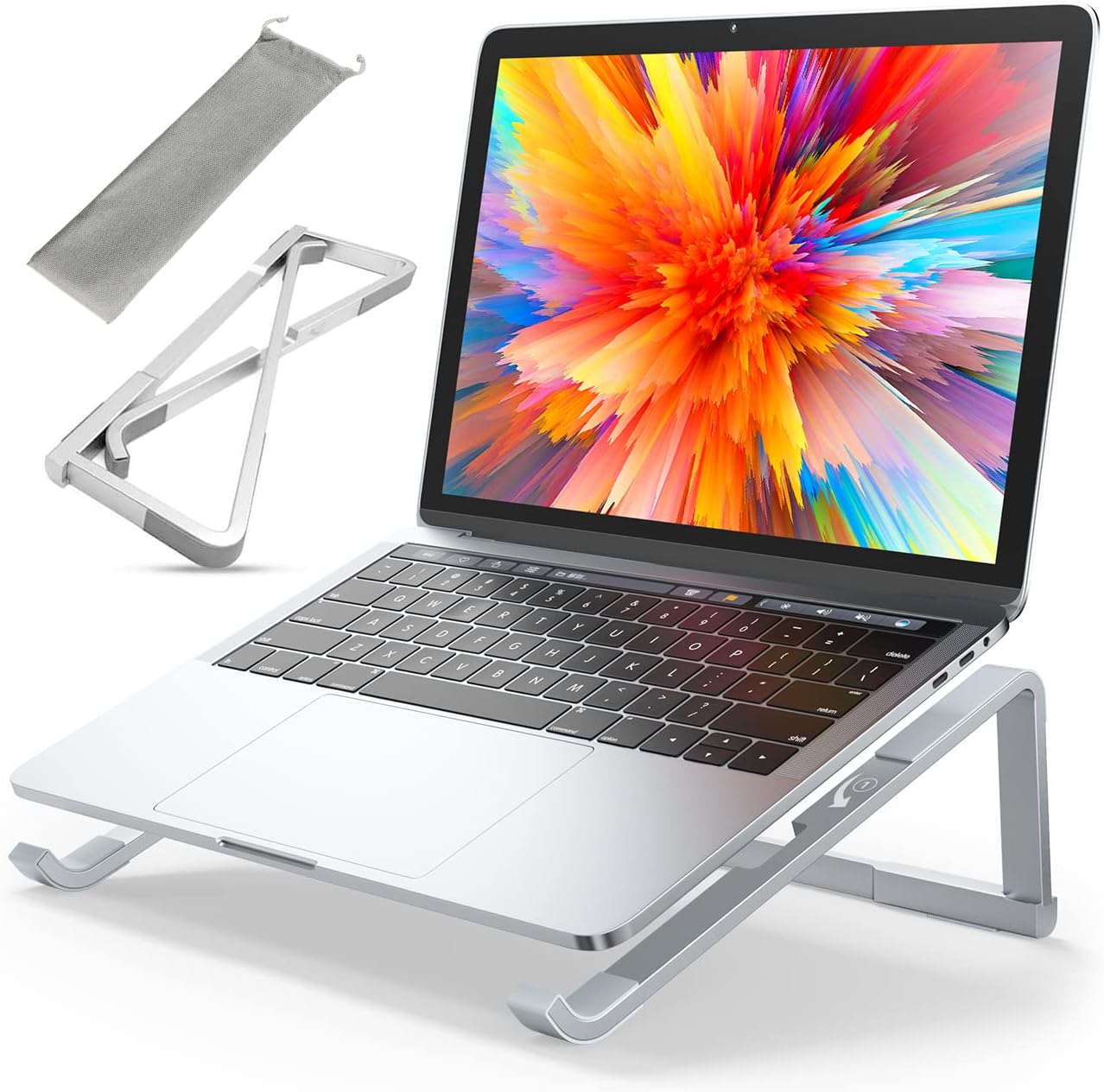 Buy Foldable Laptop Stand for Desk, CTIREL Portable Computer Stand
