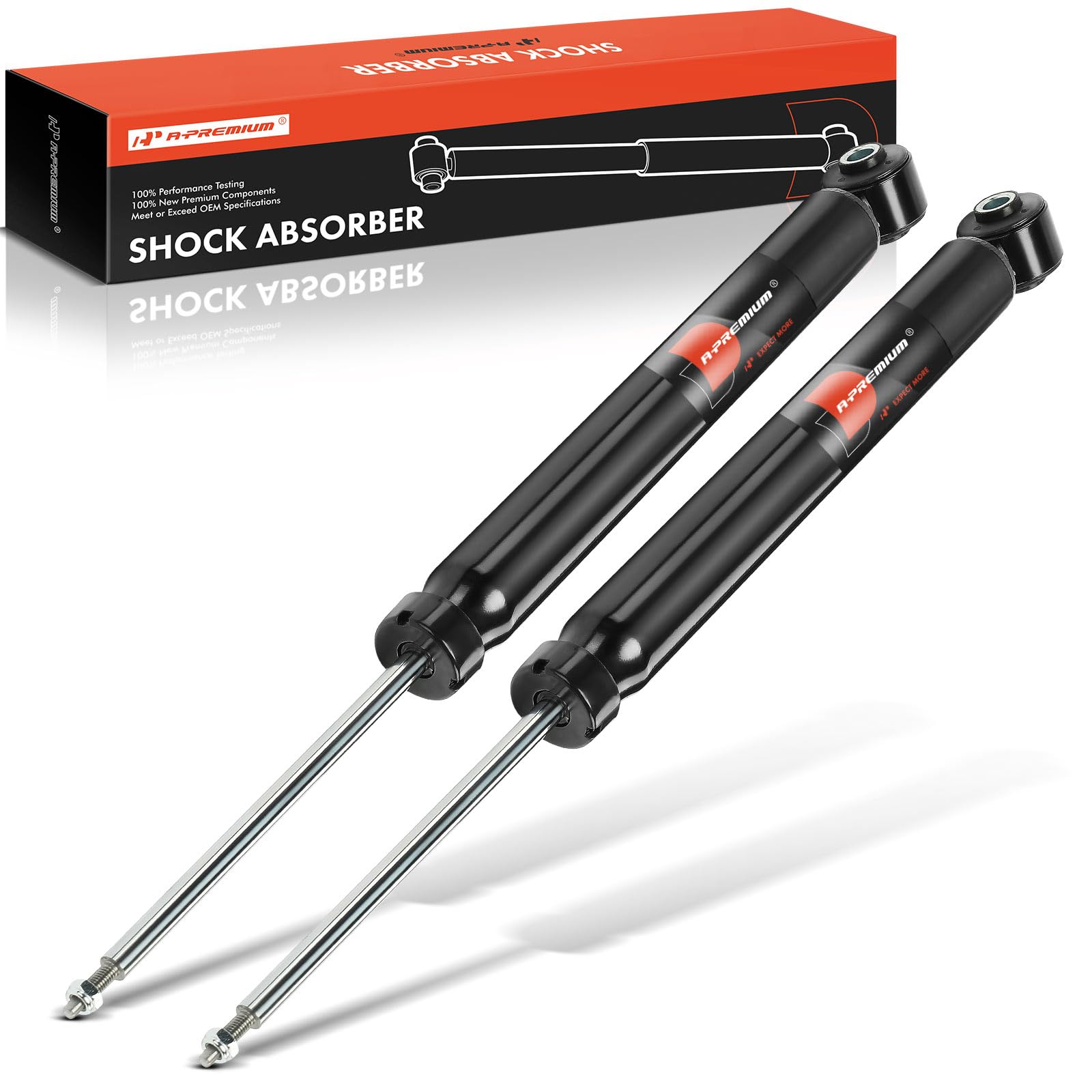 Amazon.com: A-Premium Rear Pair (2) Shock Absorber Compatible with