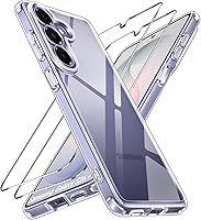 Vista 9 de ivoler Funda Transparente 3 en 1 Diseñada para iPhone Air de 6.5 pulgadas / iPhone 17 Air de 6.5 pulgadas 2025 con Paquete de 2 Protectores