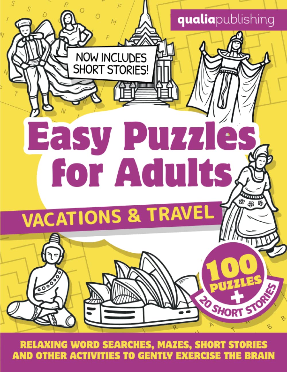Easy Puzzles for Adults: Activity Book for Seniors with Dementia, Puzzle Books for Alzheimers Patients