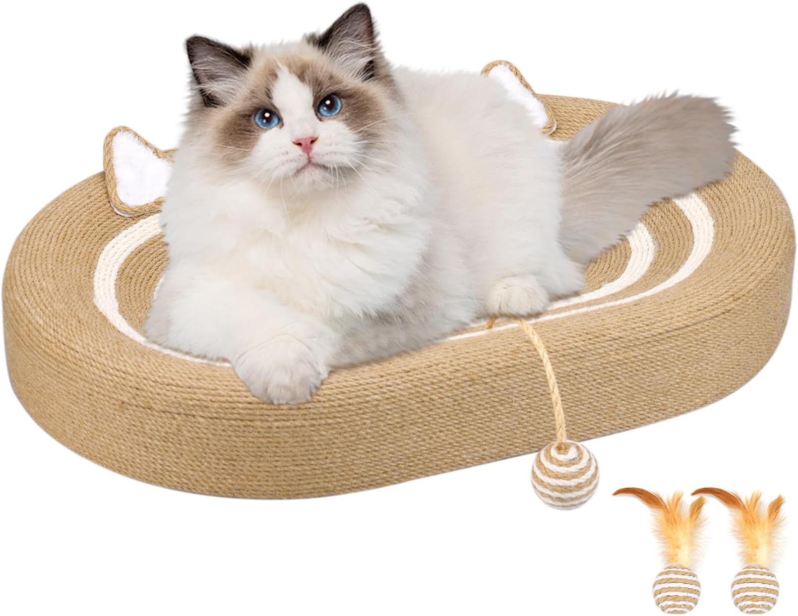 CSIHOP Cat Scratcher,5 in 1 Cat Scratching Board,Durable