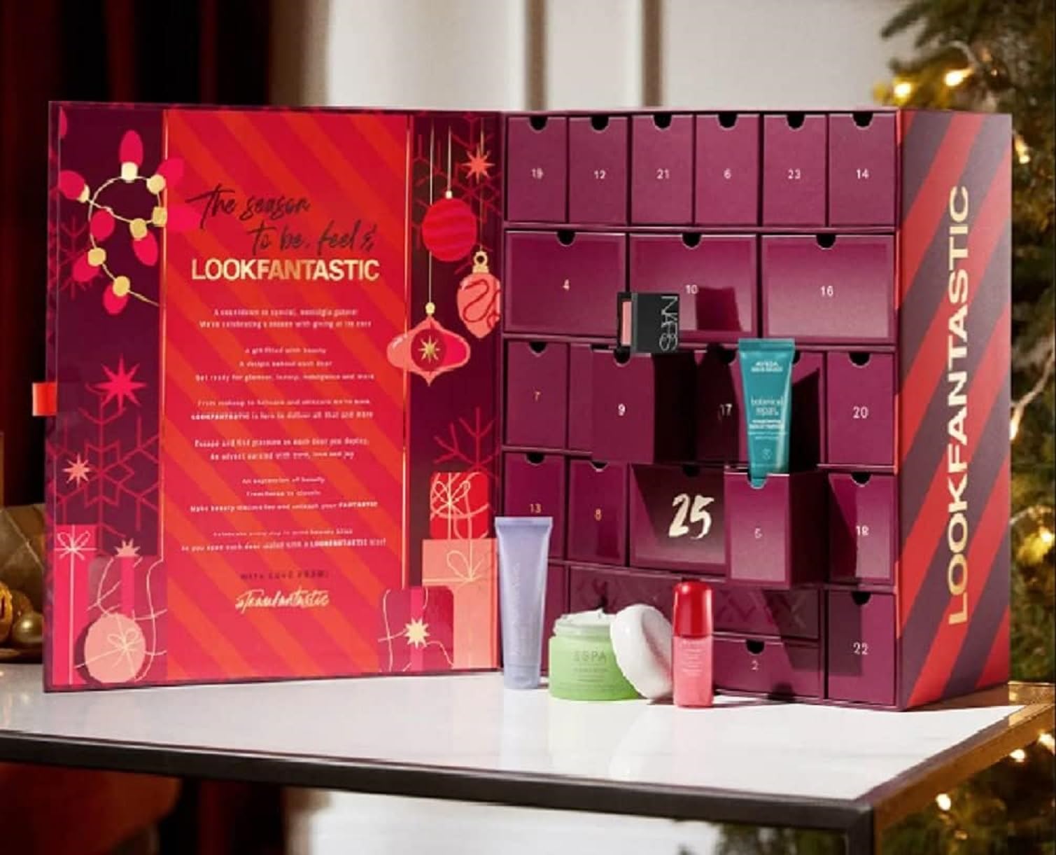 LOOKFANTASTIC Advent Calendar 2023 Women - Beauty Cosmetics Advent