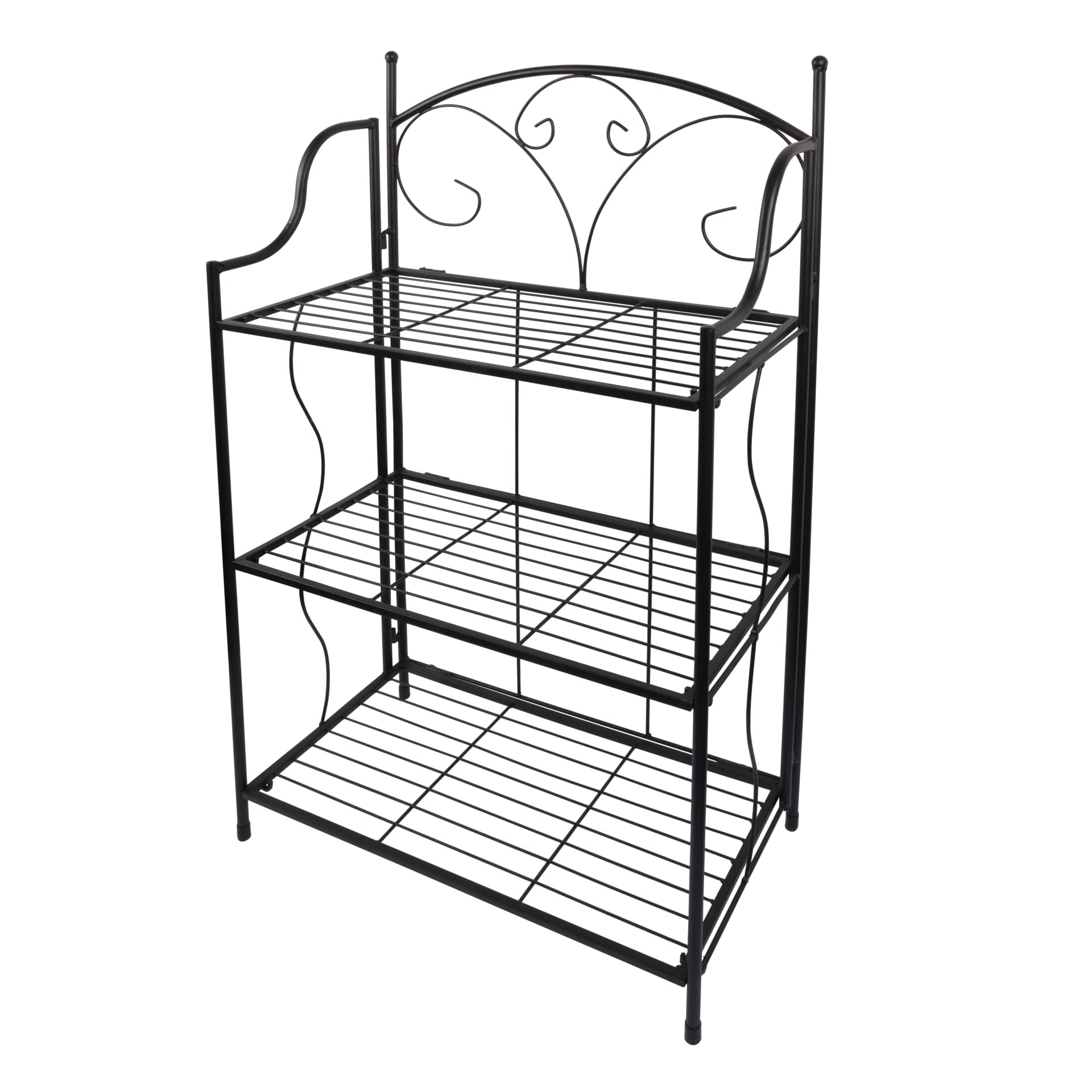 Windhager Portafiori in metallo per esterni, porta piante da balcone pieghevole, scala per fiori, scarpiera per interni ed esterni, 100x58x31cm (HxLxP)