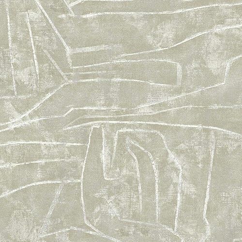 Miniatura 5 de York Wallcoverings Urban Chalk Neutral & Pearl Premium - Papel tapiz autoadhesivo