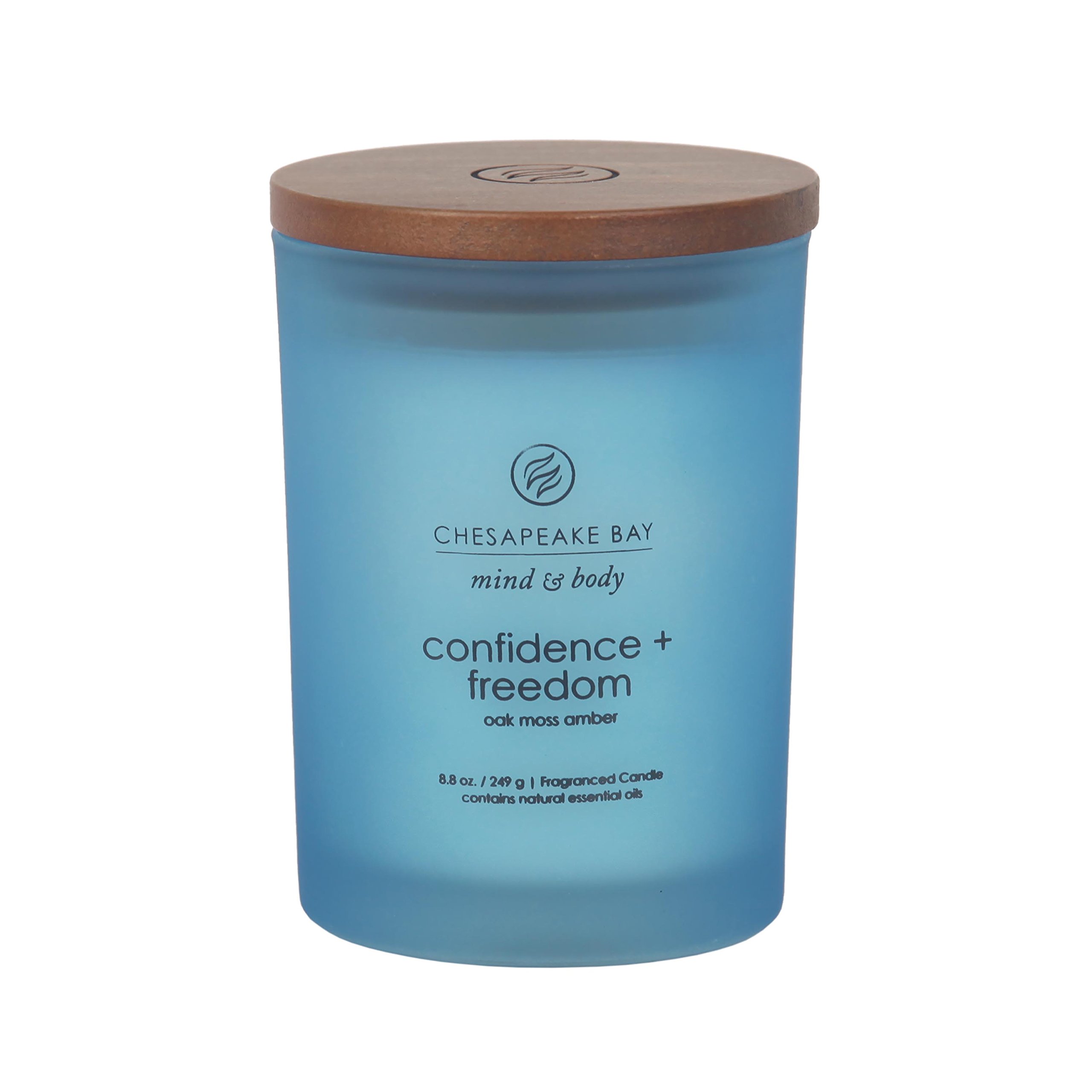 Chesapeake Bay Candle Mind & Body Collection Medium Jar Candle, Confidence + Freedom