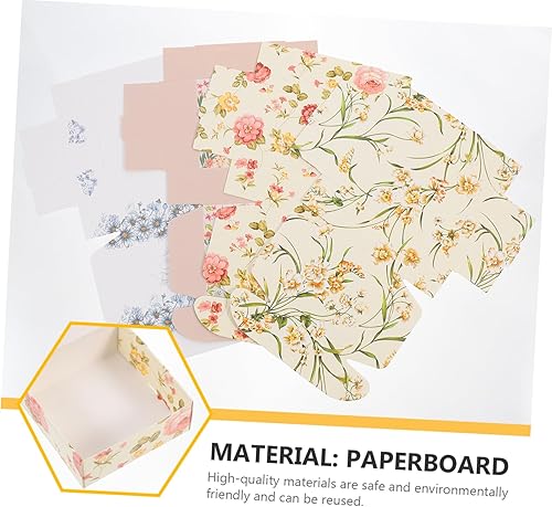 Miniatura 8 de SEWACC Caja de jabón hecha a mano, 80 piezas, contenedor de jabón, suministros de fabricación de jabón, estuche de envoltura de regalo, soporte de