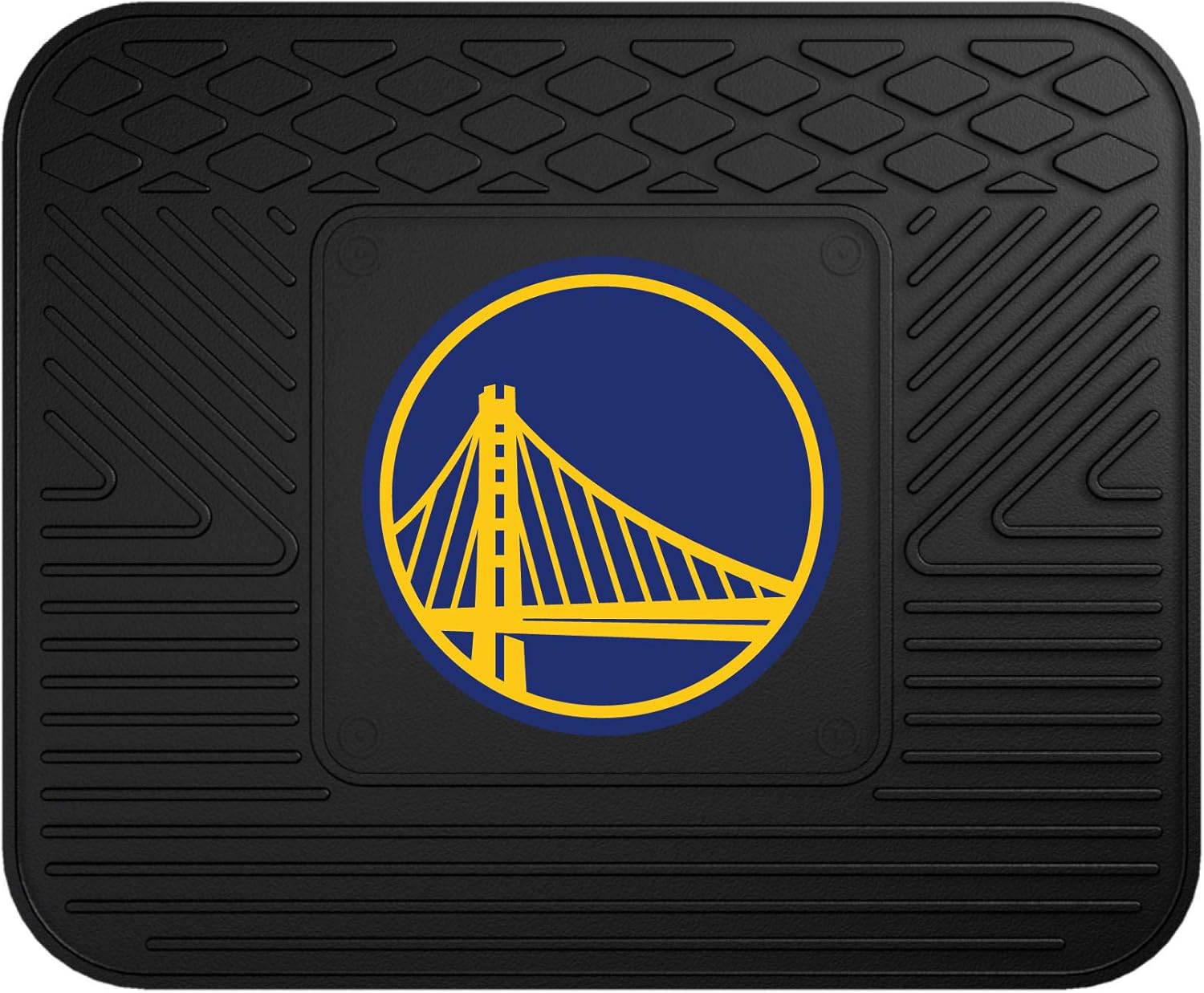 FANMATS - 10021 NBA Golden State Warriors Vinyl Utility Mat 14"x17"