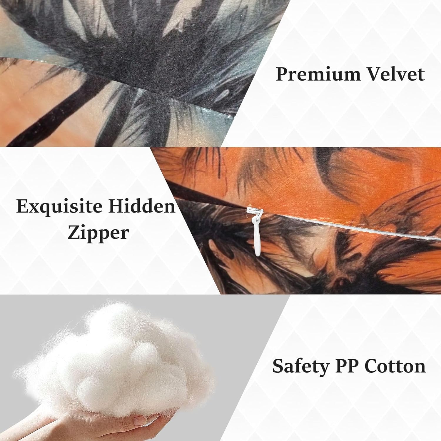 Abstract Palm Trees 1 Human-Shaped Pillow Soft Body Pillows Washable Velvet Pillows for Anxiety Relief Sleeping Cuddling & Support