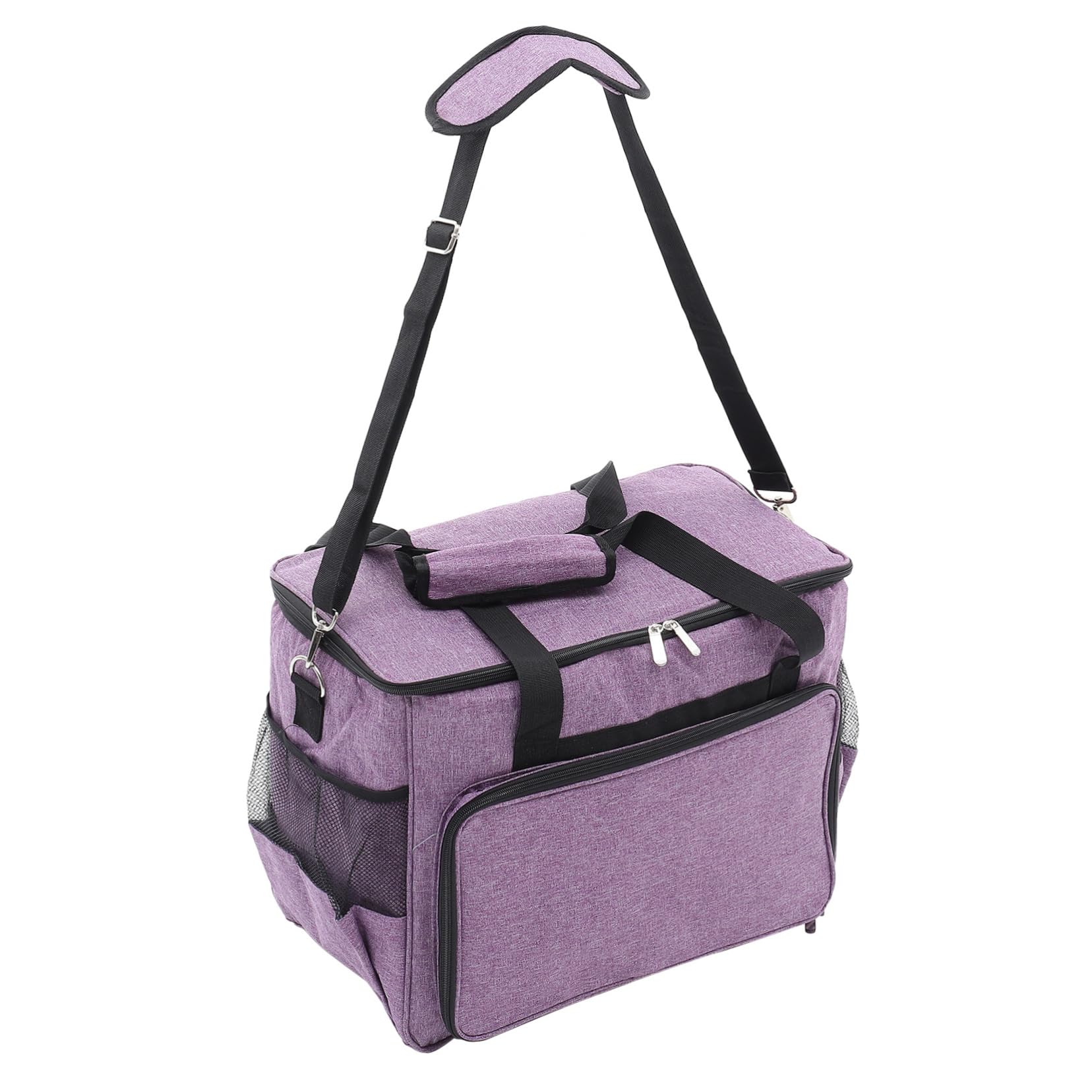 HAPINARY Handheld Sewing Machine Holder Multipurpose Storage Pouch Large Capacity Oxford Cloth Travel Case