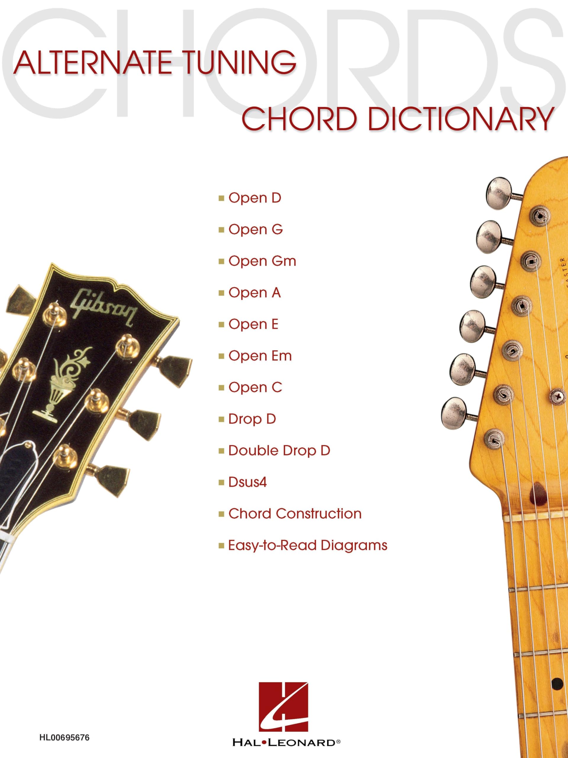 Alternate Tuning Chord Dictionary. Solo pour Guitare.