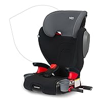 Vista 1 de Britax Highpoint - Asiento elevador de posicionamiento de cinturón sin respaldo, SafeWash Negro Ombre