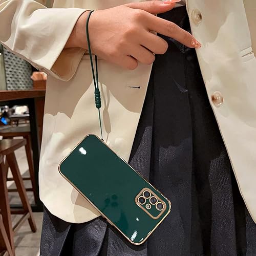 Miniatura 8 de KuDiNi Funda para Samsung Galaxy A51 5G para mujeres y niñas, galvanoplastia, de lujo, estética, moderna, bonita, completa, protección de TPU suave,