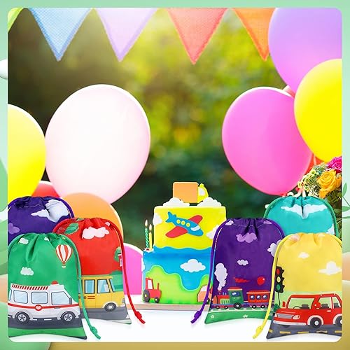 Miniatura 5 de 24 bolsas de transporte para fiesta, bolsas de transporte, bolsas de golosinas, bolsas de transporte con cordón, bolsas de regalo para transporte,