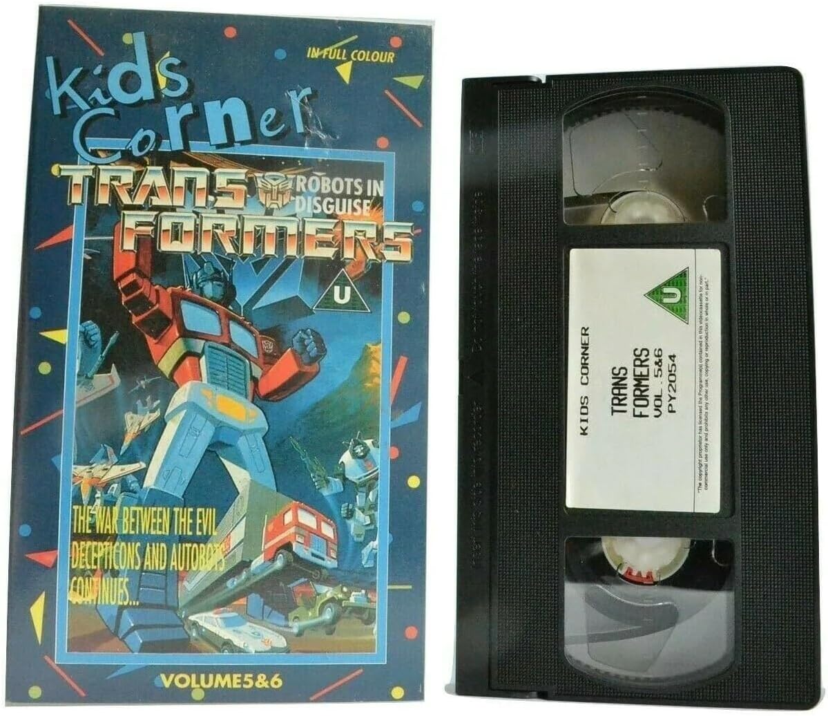 Transformers Robots In Disguise Volume 5 And 6 [VHS] Amazon.co.uk