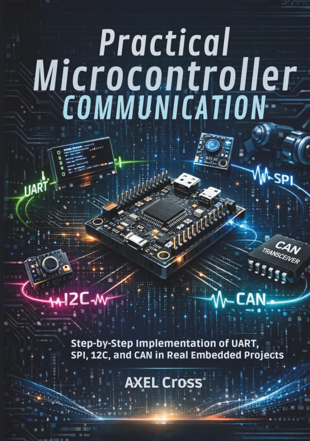 Practical Microcontroller Communication: Step-by-Step Implementation of UART, SPI, I2C, and CAN in Real Embedded Projects