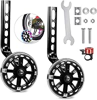 Sunshine smile Steunwielen, fietssteunwielen voor kinderen, zijwielen voor kinderfiets, hulpwielen,...